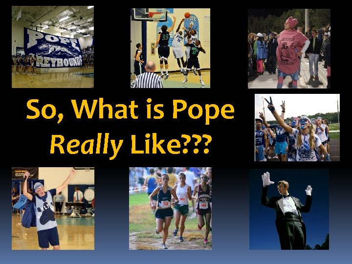 So, What is Pope Really Like? ? ? 