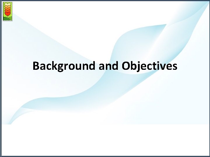 Background and Objectives 