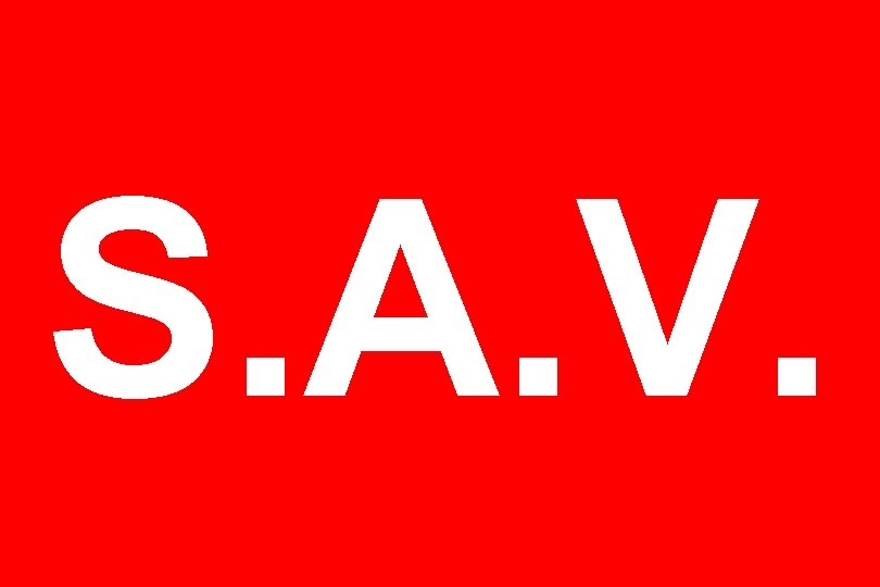 S. A. V. 