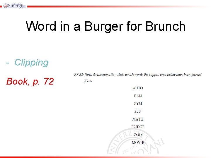 Word in a Burger for Brunch - Clipping Book, p. 72 Word in a Burger for Brunch - Clipping Book, p. 72