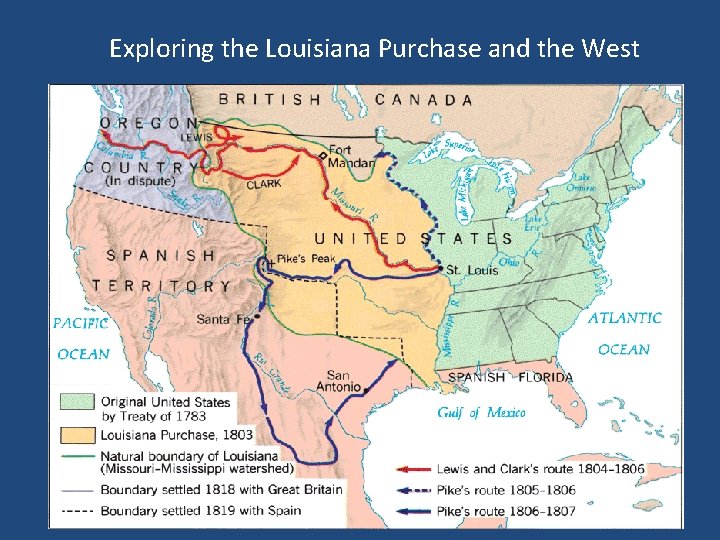 Exploring the Louisiana Purchase and the West 