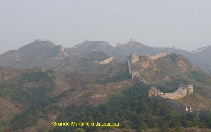 Grande Muraille à Jinshanling 