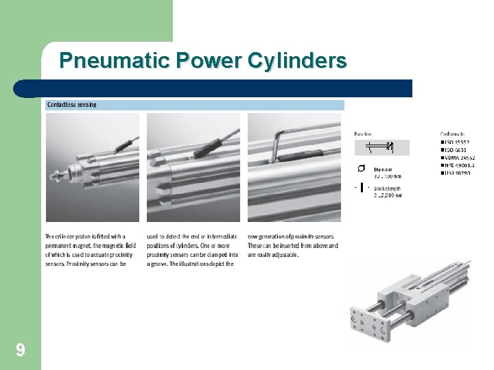 Pneumatic Power Cylinders 9 