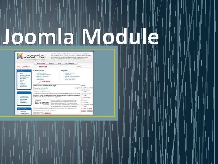 Joomla Module 