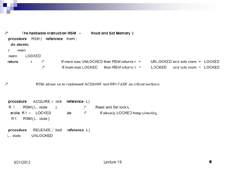 3/21/2012 Lecture 19 6 