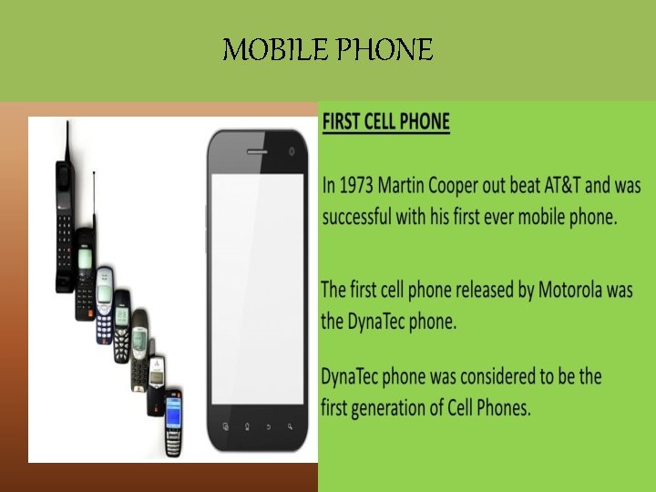 MOBILE PHONE 