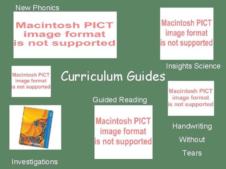 New Phonics Curriculum Guides Insights Science Guided Reading Handwriting Without Tears Investigations 