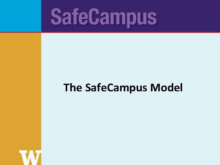 The Safe. Campus Model 