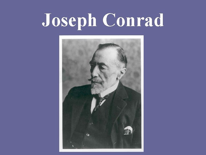 Joseph Conrad 