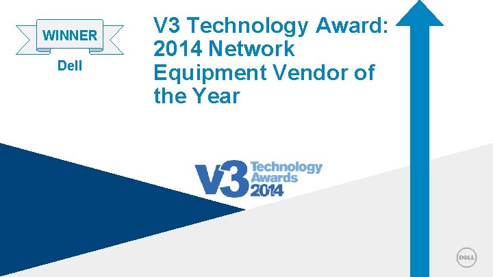 WINNER Dell - Internal Use - Confidential V 3 Technology Award: 2014 Network Equipment