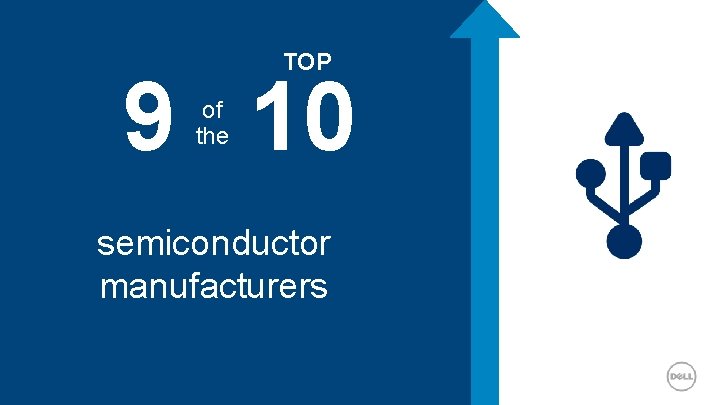 TOP 9 10 of the semiconductor manufacturers Dell - Internal Use - Confidential 