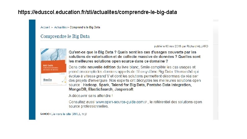 https: //eduscol. education. fr/sti/actualites/comprendre-le-big-data 