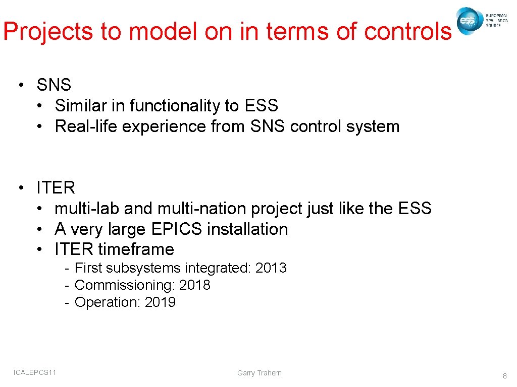 Projects to model on in terms of controls • SNS • Similar in functionality Projects to model on in terms of controls • SNS • Similar in functionality