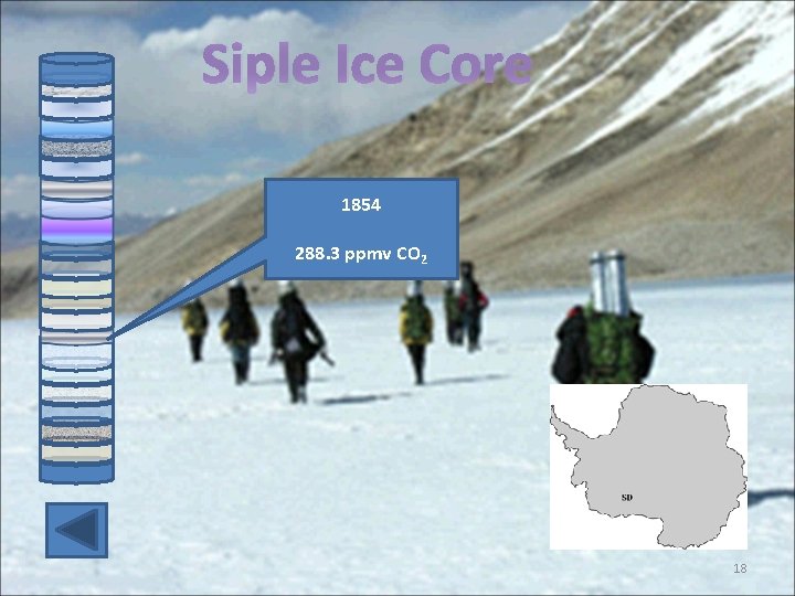 Siple Ice Core 1854 288. 3 ppmv CO 2 18 