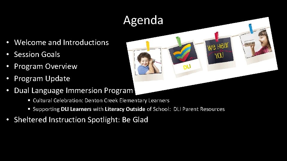 Agenda • • • Welcome and Introductions Session Goals Program Overview Program Update Dual