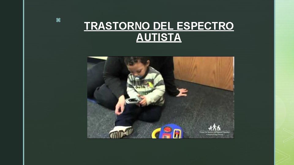 z TRASTORNO DEL ESPECTRO AUTISTA 