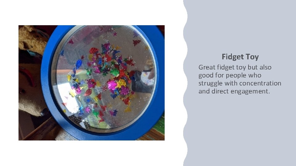 Fidget Toy Great fidget toy but also good for people who struggle with concentration