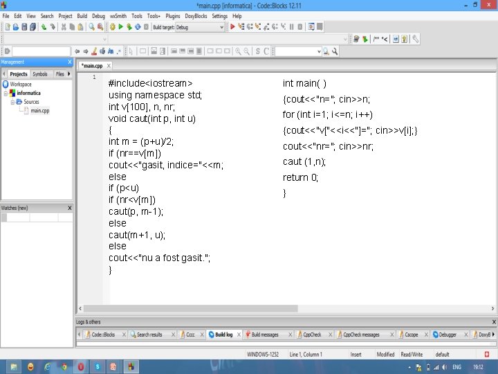 #include<iostream> using namespace std; int v[100], n, nr; void caut(int p, int u) {