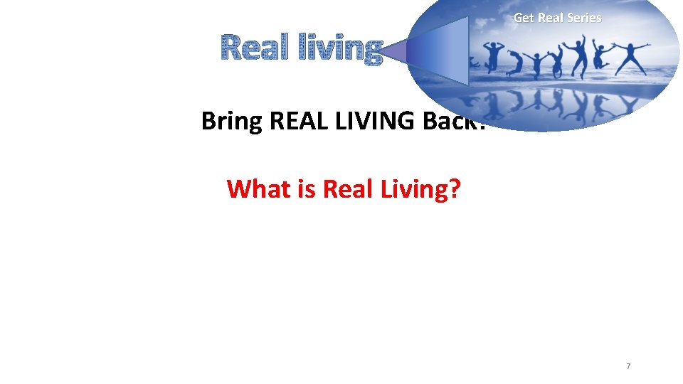 Real living Get Real Series Bring REAL LIVING Back! What is Real Living? 7
