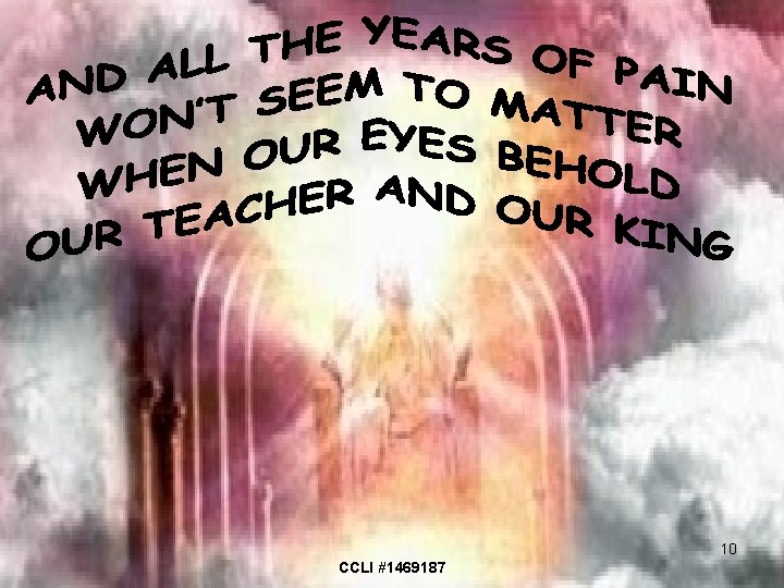 10 CCLI #1469187 