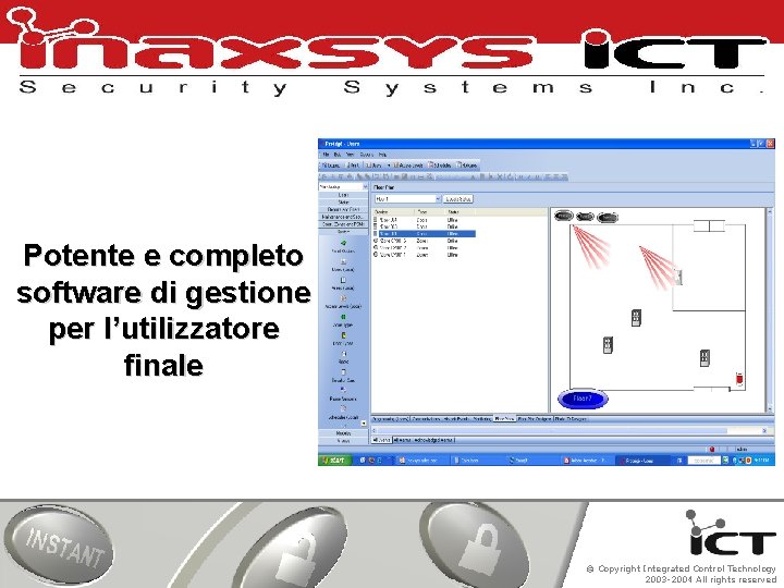 Potente e completo software di gestione per l’utilizzatore finale © Copyright Integrated Control Technology