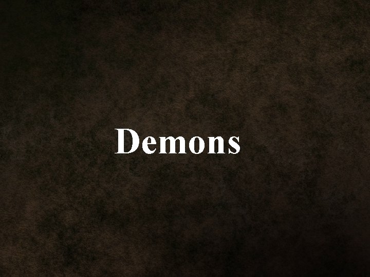 Demons 