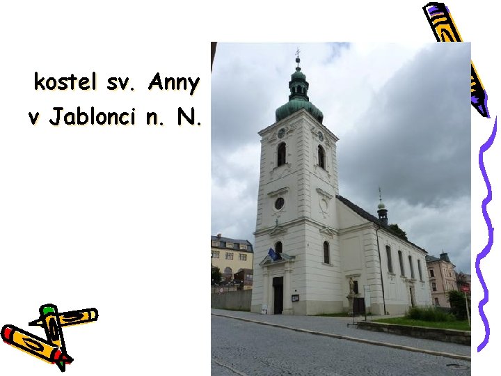 kostel sv. Anny v Jablonci n. N. 