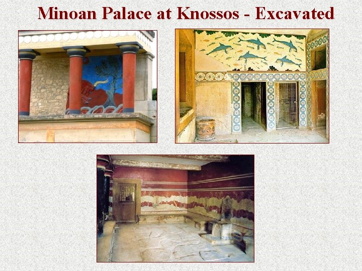 Minoan Palace at Knossos - Excavated 