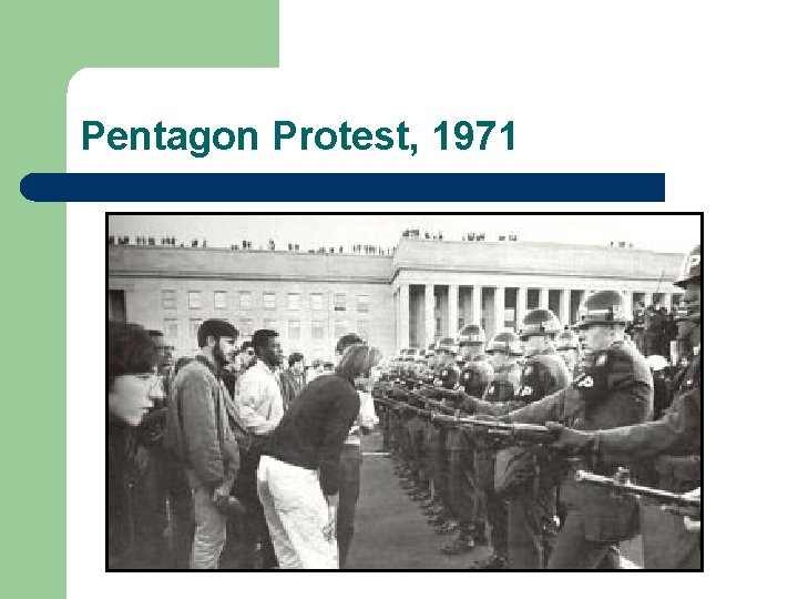 Pentagon Protest, 1971 