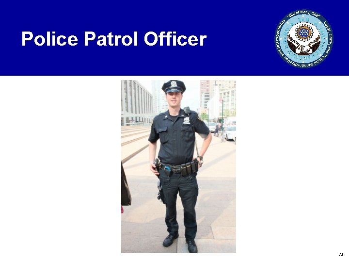 Police Patrol Officer 23 