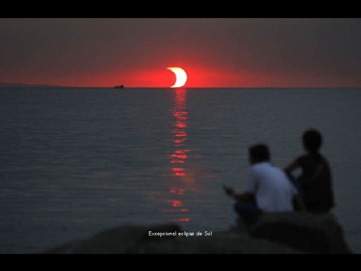 Excepcional eclipse de Sol 