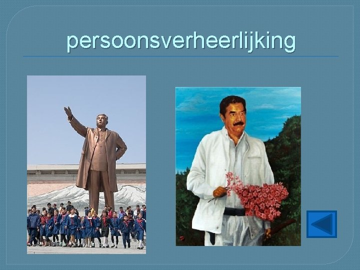 persoonsverheerlijking 