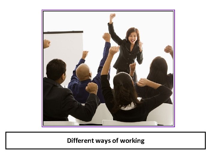 The impact of competition on business decision Different ways of working making 