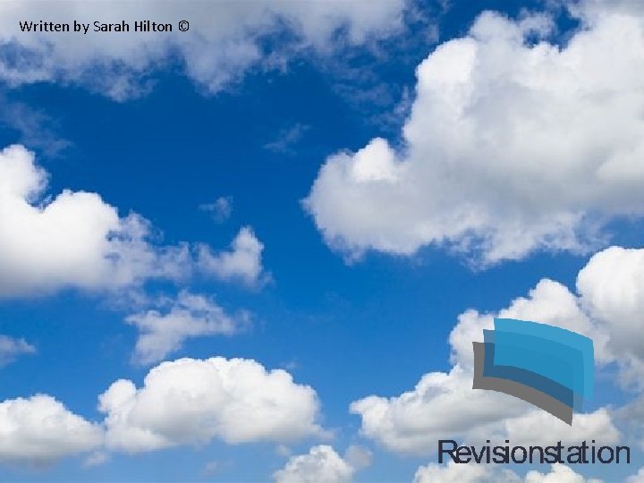 Written by Sarah Hilton © 