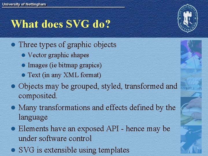 School of Computer Science Information Technology G 6