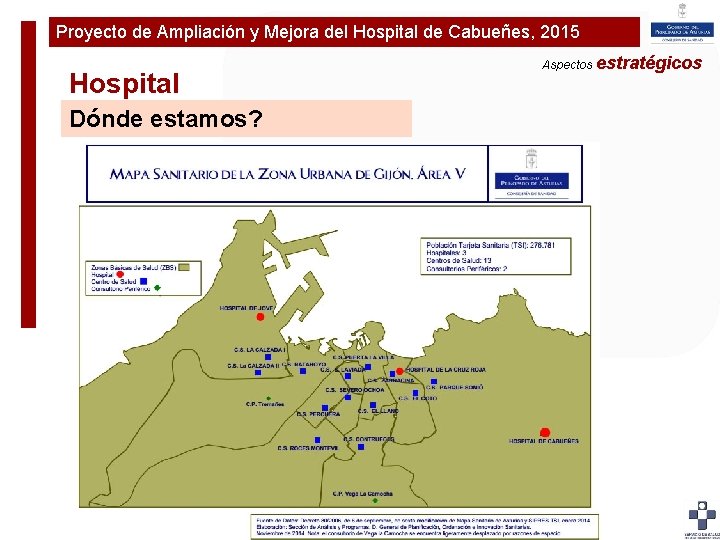 Proyecto de Ampliación y Mejora del Hospital de Cabueñes, 2015 Plan de Ampliaciónestratégicos y