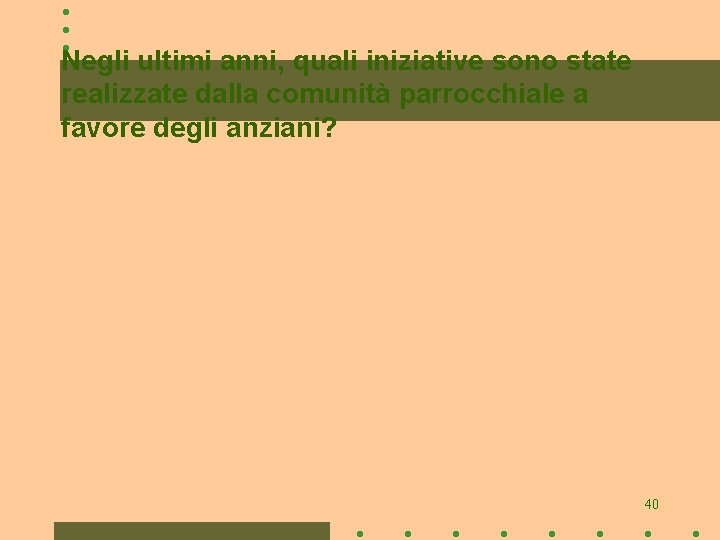 Negli ultimi anni, quali iniziative sono state realizzate dalla comunità parrocchiale a favore degli