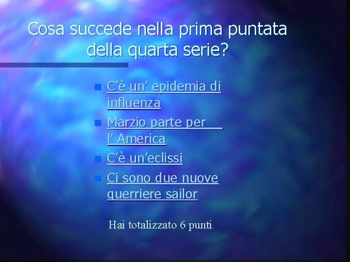 Cosa succede nella prima puntata della quarta serie? n n C’è un’ epidemia di