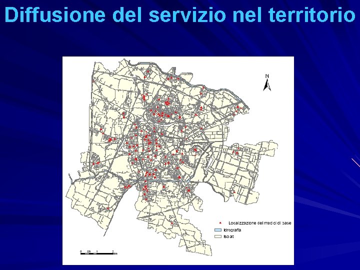 Diffusione del servizio nel territorio 