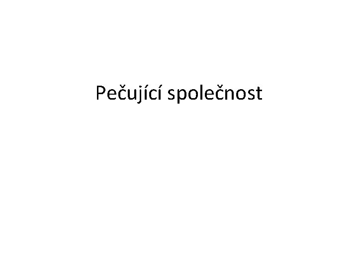 Pečující společnost 