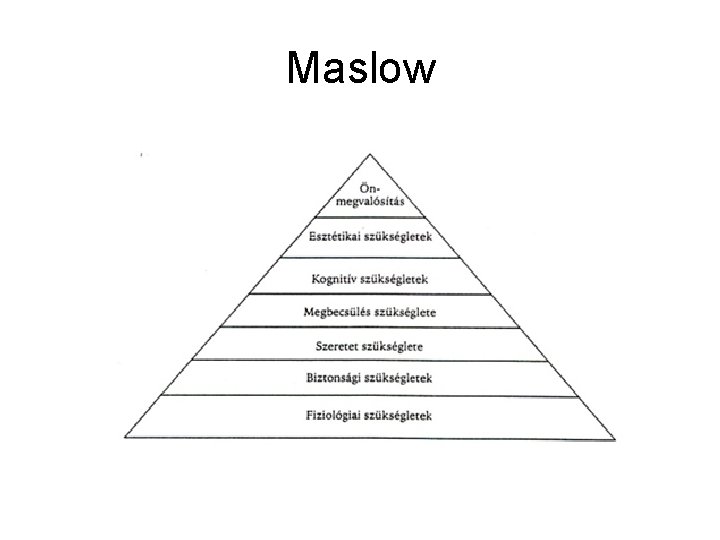 Maslow 