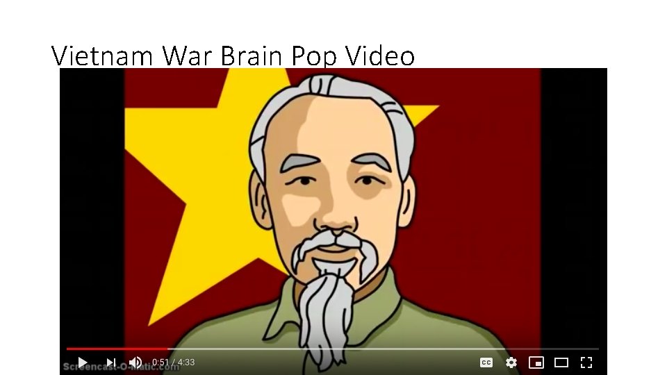 Vietnam War Brain Pop Video 