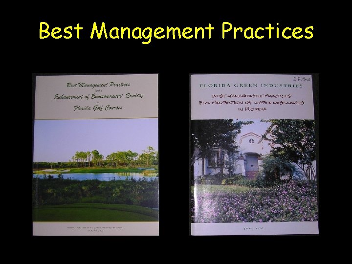 Best Management Practices 