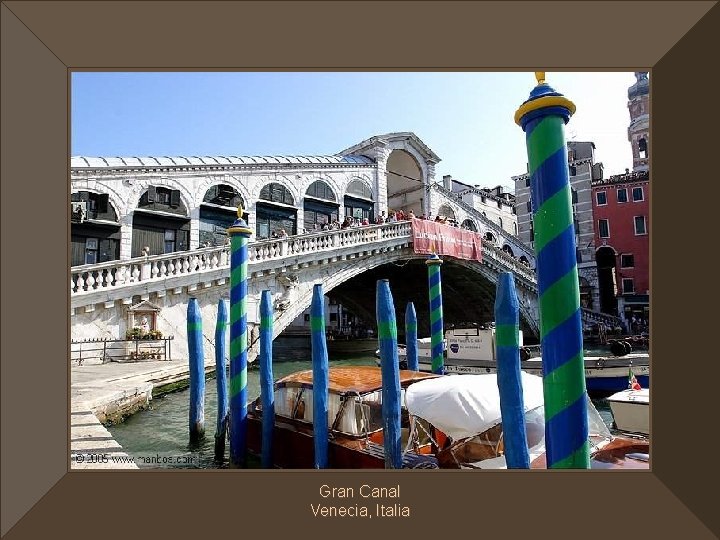 Gran Canal Venecia, Italia 