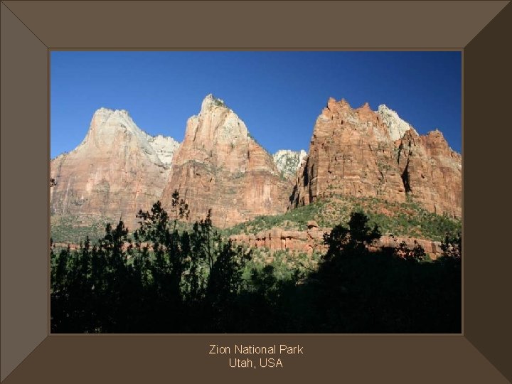 Zion National Park Utah, USA 