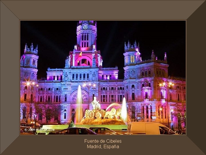Fuente de Cibeles Madrid, España 
