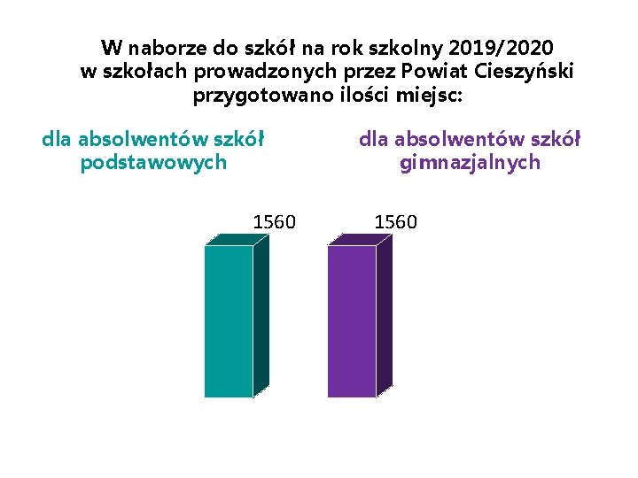 W naborze do szkół na rok szkolny 2019/2020 w szkołach prowadzonych przez Powiat Cieszyński