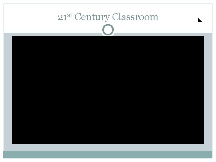 21 st Century Classroom 