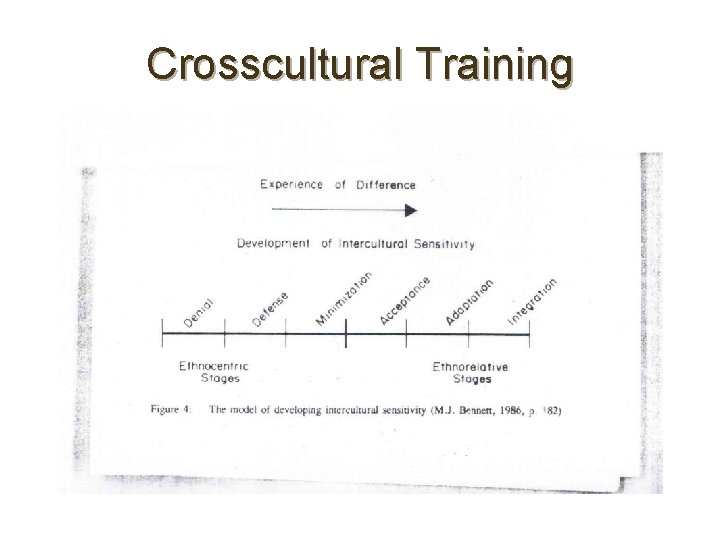Crosscultural Training 