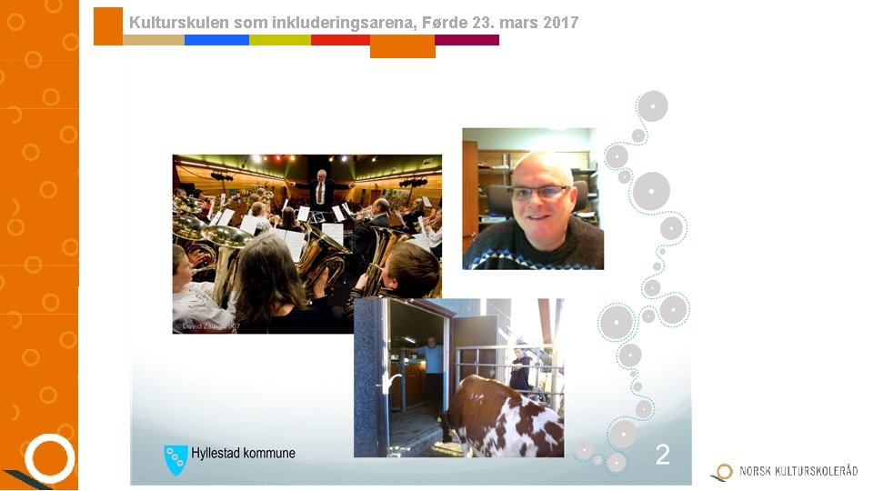 Kulturskulen som inkluderingsarena, Førde 23. mars 2017 